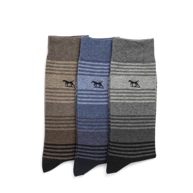 Rodd & Gunn Stratford Stripes Sock 3 Pack image number 1