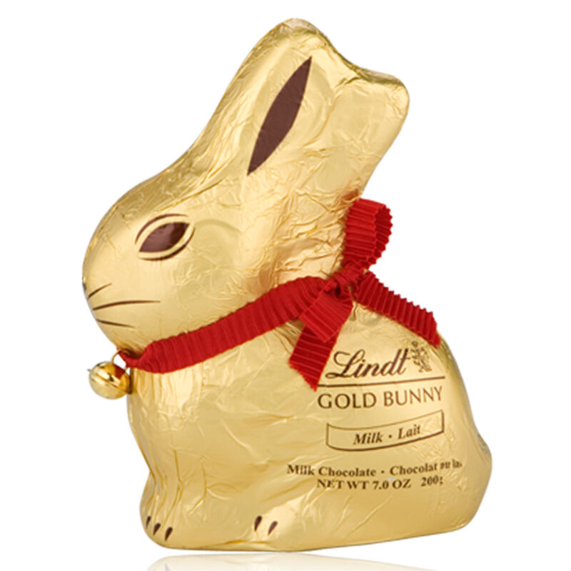 Lindt Gold Milk Chocolate Easter Bunny 200g image number 0