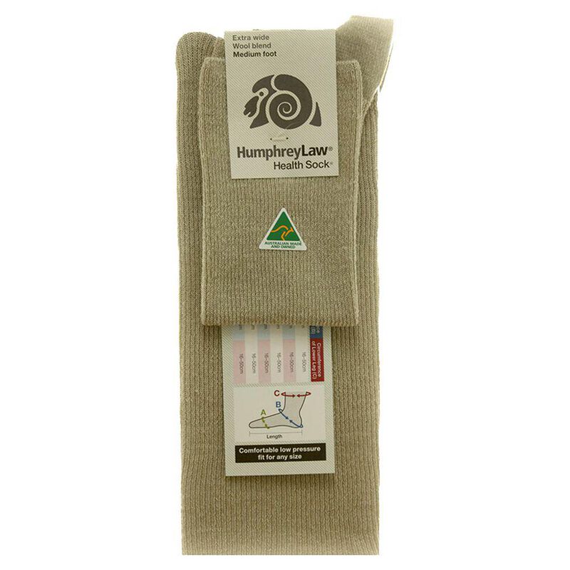 Humphrey Law Wool Socks Extra Wide image number 1