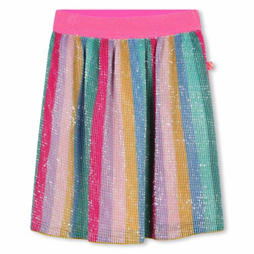 Billieblush Pleated Sequined Skirt 3Y - 8Y
