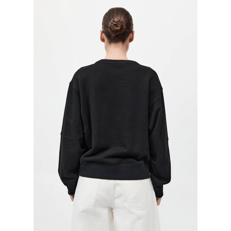 St. Agni Organic Cotton Panelled Sweater image number 1