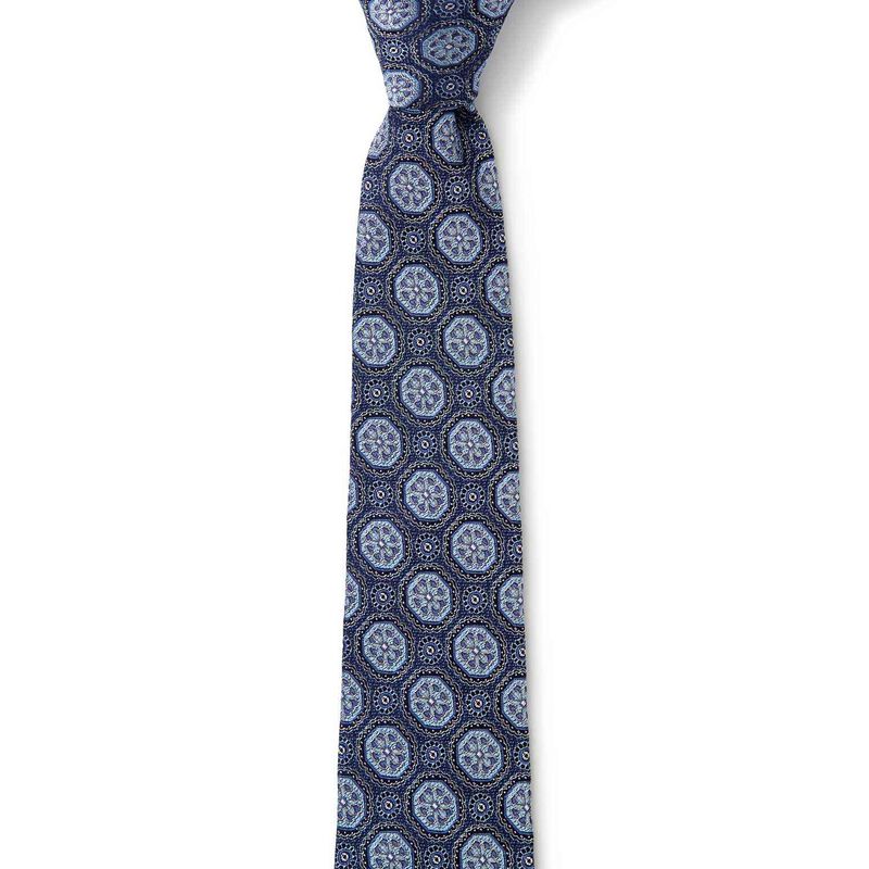 Cambridge Octogon Foulard 7.5cm Tie image number 0