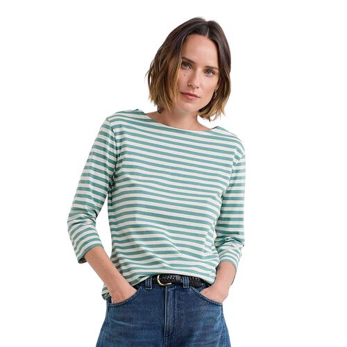 Seasalt Cornwall Sailor Top Mini Cornish Sage Leaf