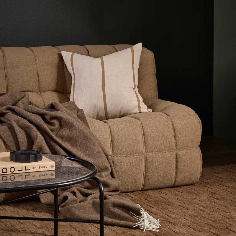 Baya Mosman 100% Merino Throw 140x200cm - Coffee image number 1