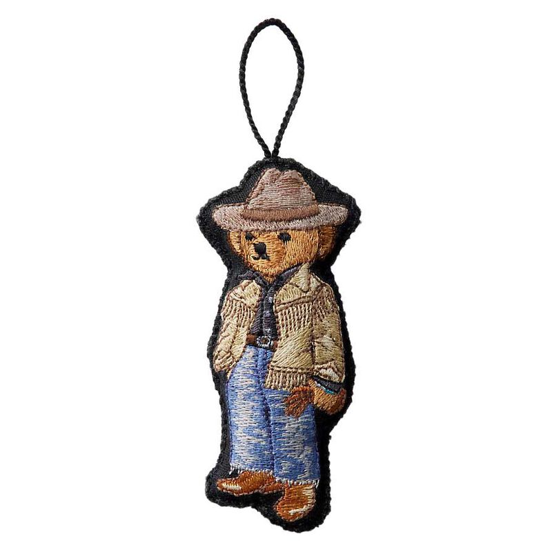 Polo Ralph Lauren Western Polo Bear Ornament image number 0