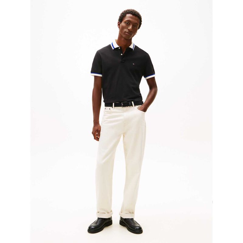 Tommy Hilfiger Collar & Cuff Interest Reg Polo image number 3