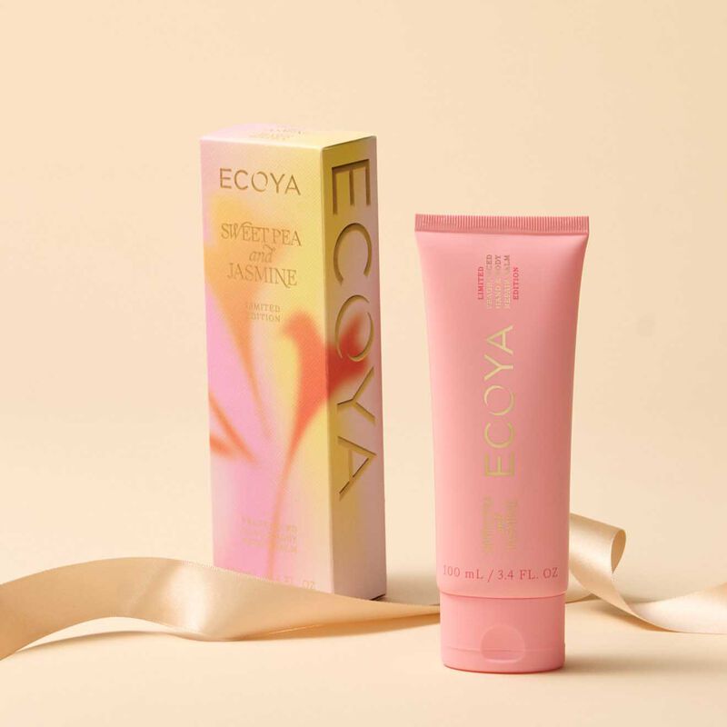 ECOYA Hand & Body Repair Balm Sweet Pea & Jasmine 100ml - Limited Edition image number 1