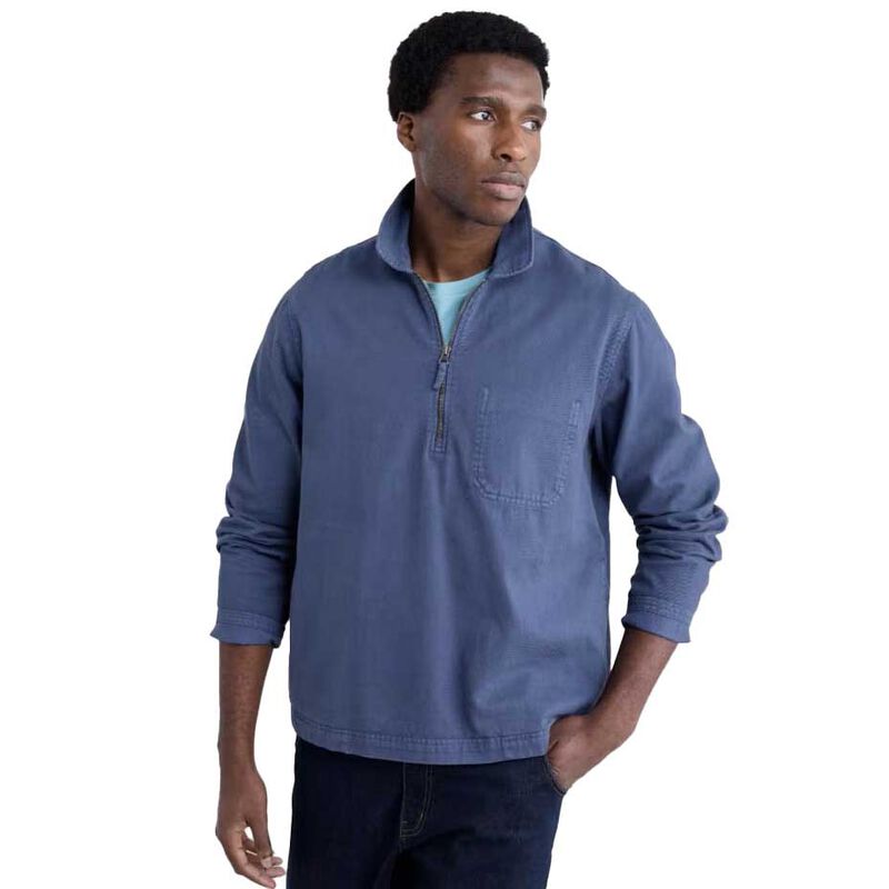 Seasalt Cornwall Mens Farrow Smock Vintage Indigo image number 0