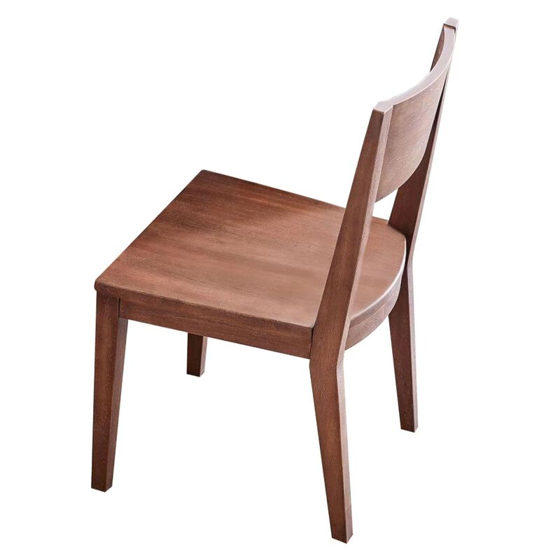 Pottery Barn Menlo Dining Chair Camden Teak image number 0
