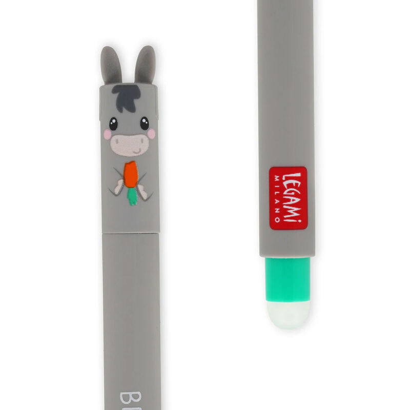 Legami Set of 4 Erasable Gel Pens - Farm Sweet Farm image number 3