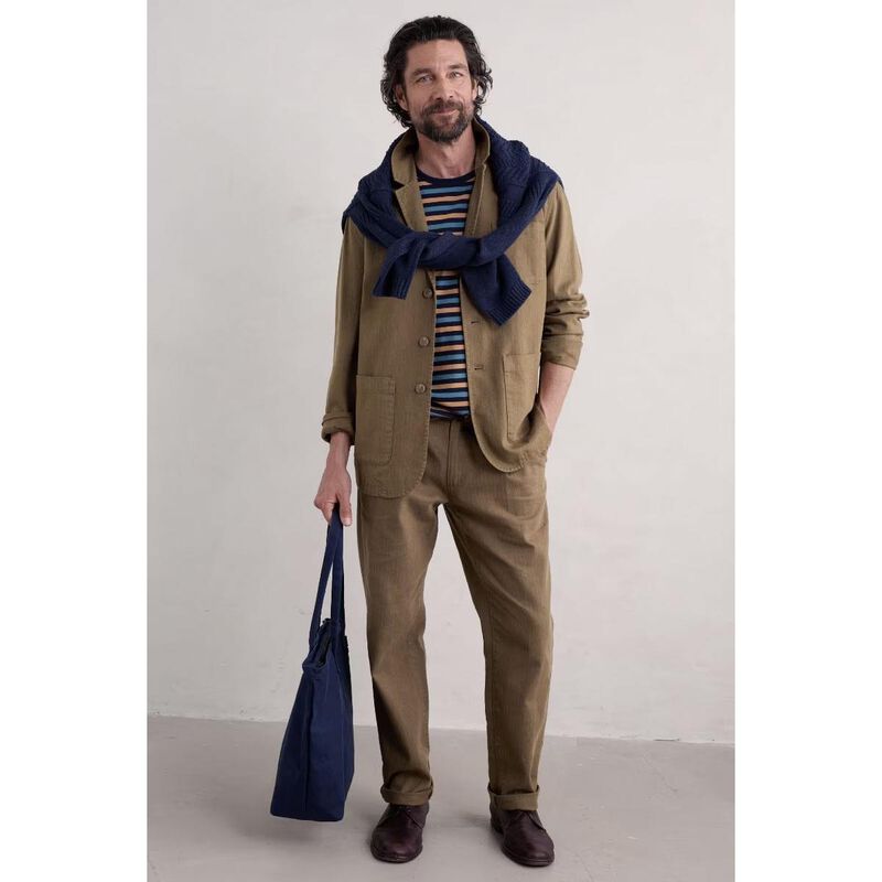 Seasalt Cornwall Men's Seven Seas Sailor Tee Duet Mini Cornish Maritime Ed image number 3