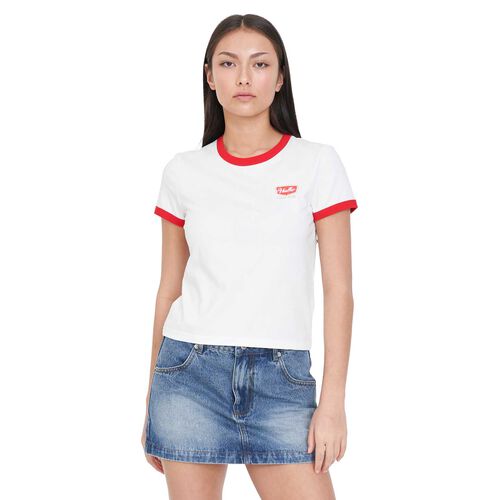 Huffer Wmns Ringer Tee Lasso
