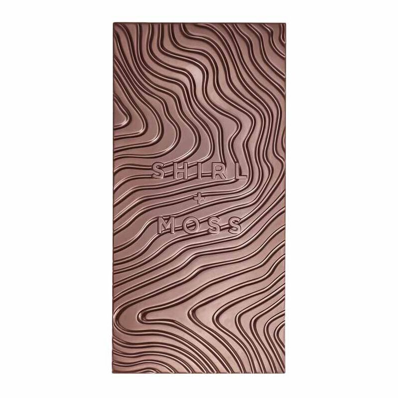 Shirl + Moss Berry Milk 55% Milk Chocolate 80g image number 1