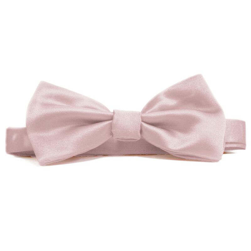 Fellini Italian Satin Dean Band Bow Tie image number 1