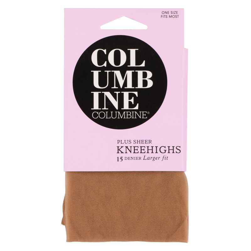 Columbine Sheer Comfort Knee Highs image number 1
