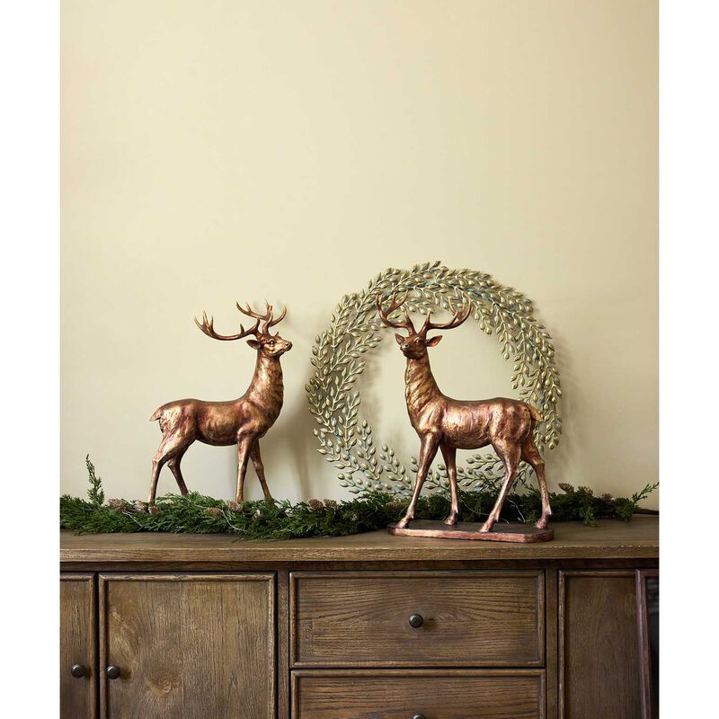 French Country Grande Stag on Base Left image number 1