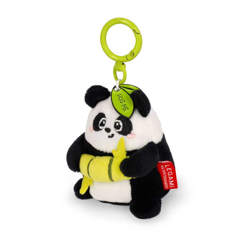 Legami Super Soft! Tiny Plush Key Ring - Panda image number 3
