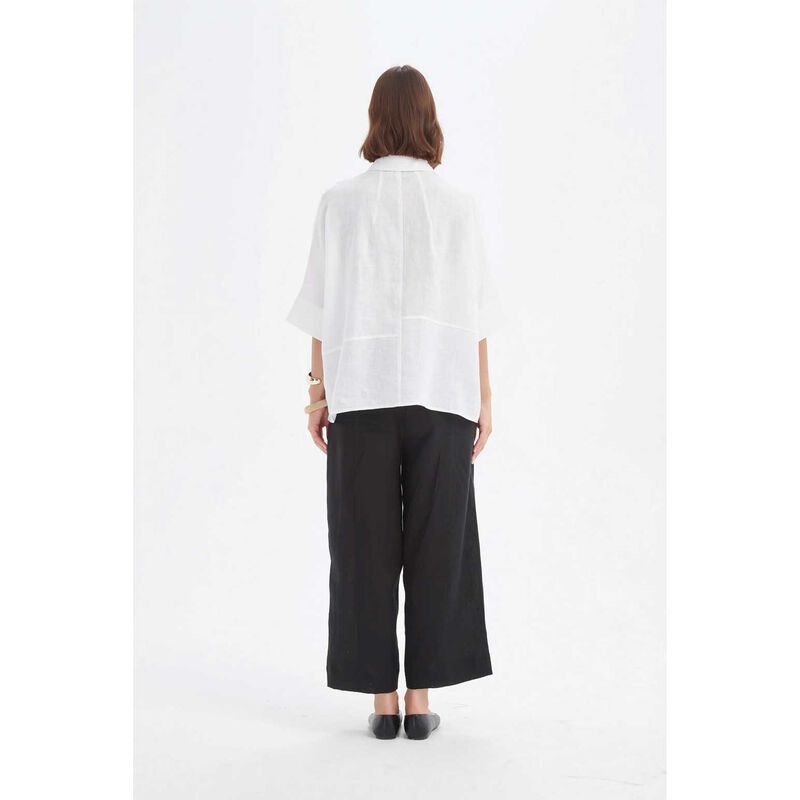TIRELLI Seam Detail Boxy Shirt image number 1