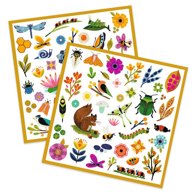 Djeco Stickers - Garden image number 1