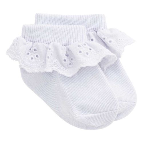 Jamie Kay Frill Ankle Sock 0-2Y