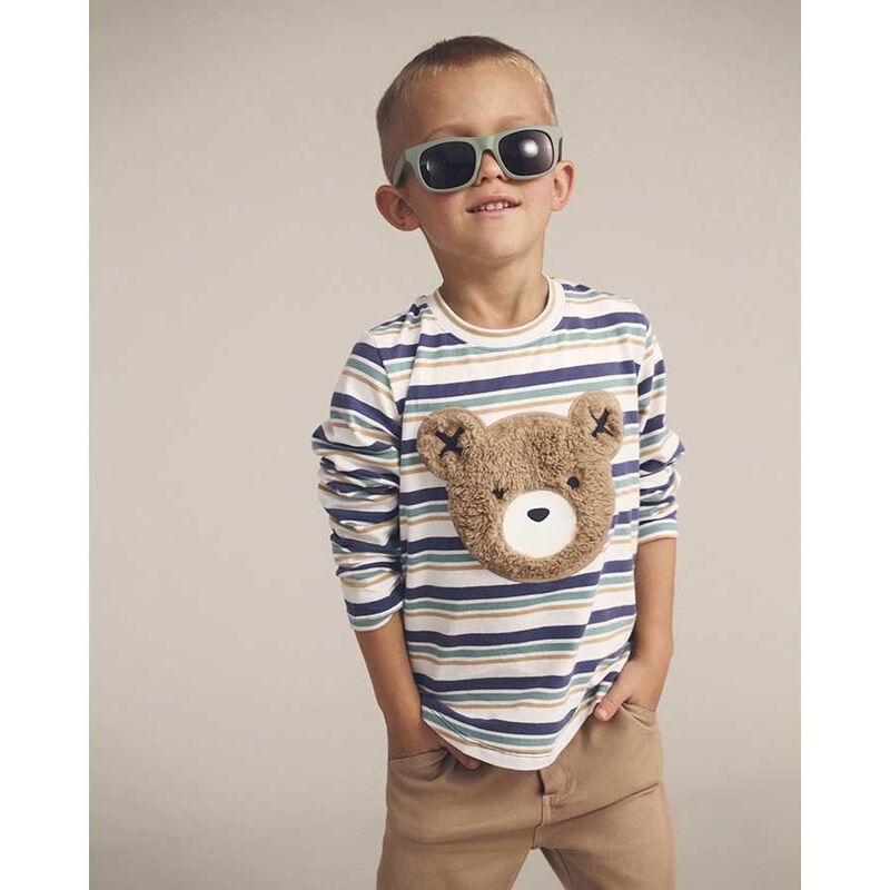 Huxbaby Multi Stripe Top 3-5Y image number 1