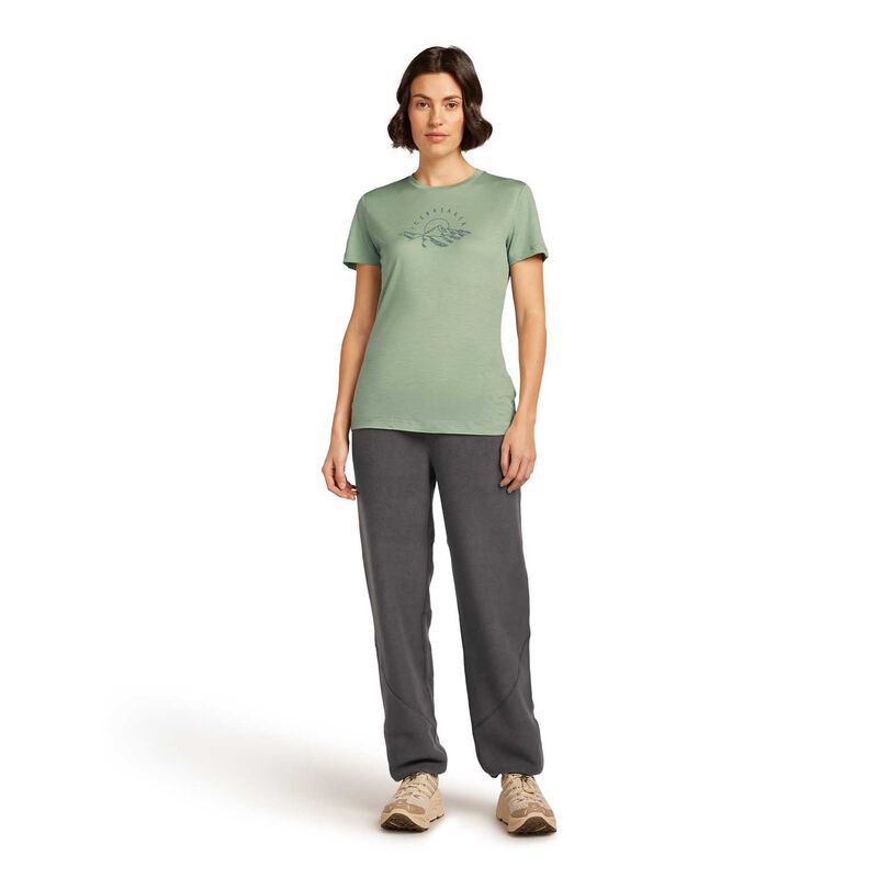 Icebreaker W Merino 150 Tech Lite SS Tee Sunrise Summit image number 11