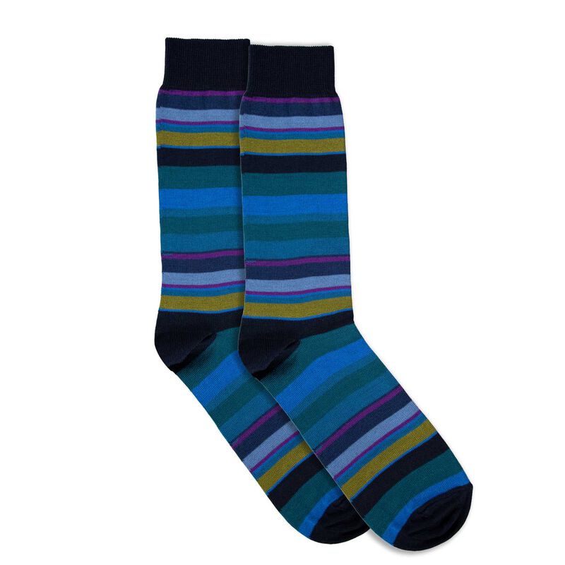Visconti Party Stripe Socks image number 1