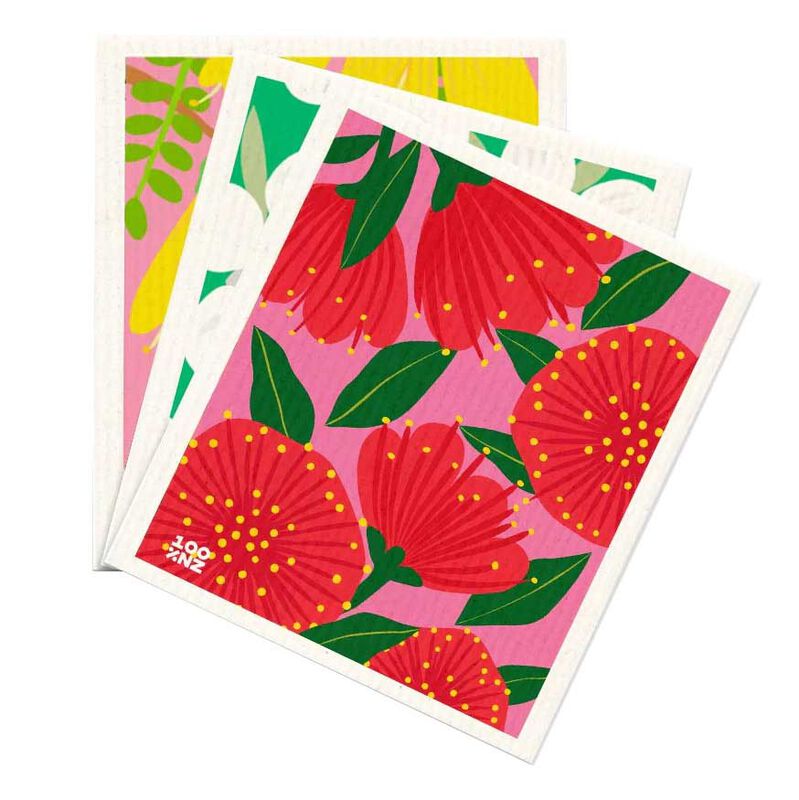 Swedish Dishcloths - Bright Botanicals image number 0