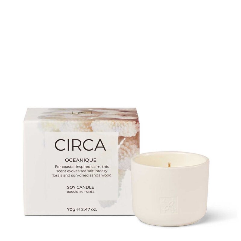 CIRCA Oceanique Soy Candle 70g image number 0