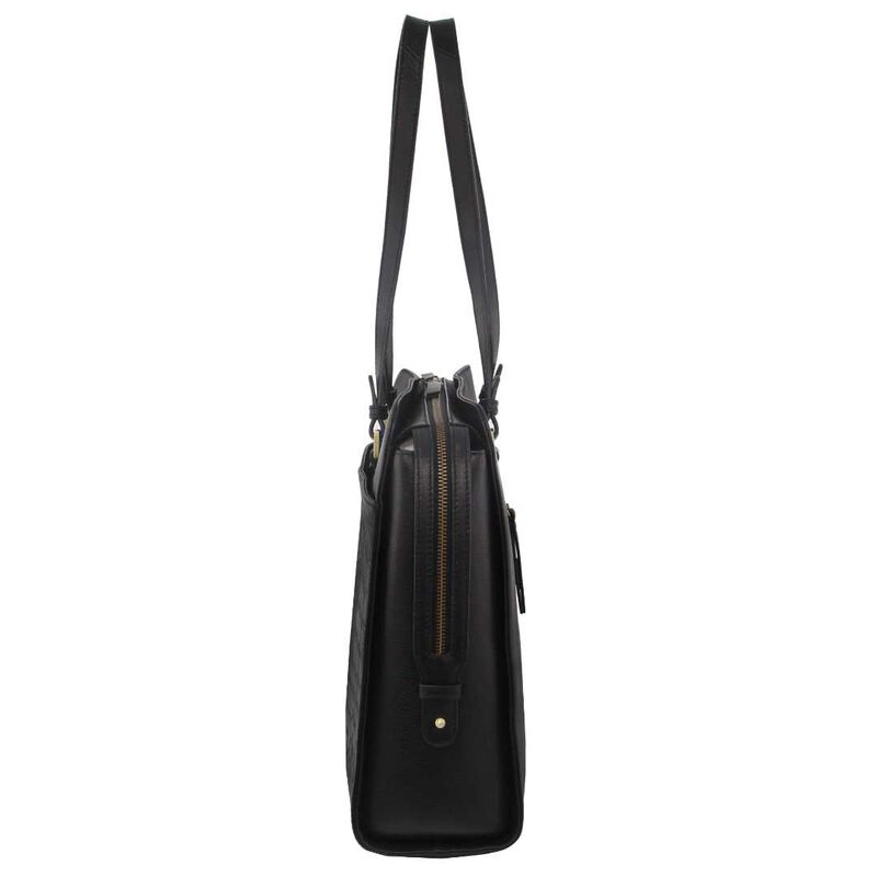 Pierre Cardin Leather Laptop Bag image number 2