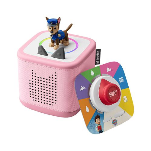 tonies Toniebox 2 - Cloud Pink Play Set - PAW Patrol Chase