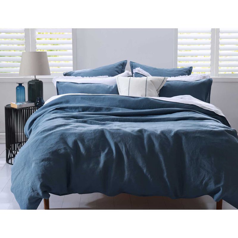 MM Linen Laundered Linen Tassel Euro Set image number 1