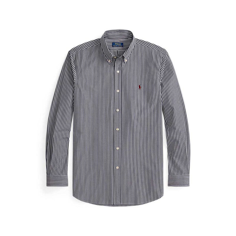 Polo Ralph Lauren Custom Fit Striped Stretch Poplin Shirt image number 2