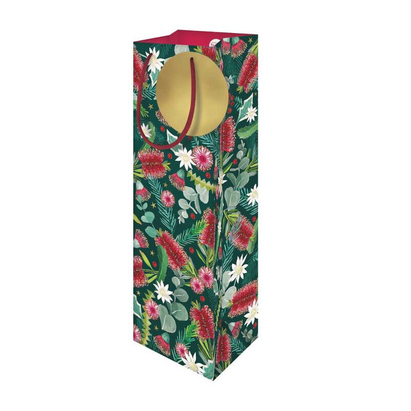 Image Gallery Botanic Christmas Bottle Bag image number 0