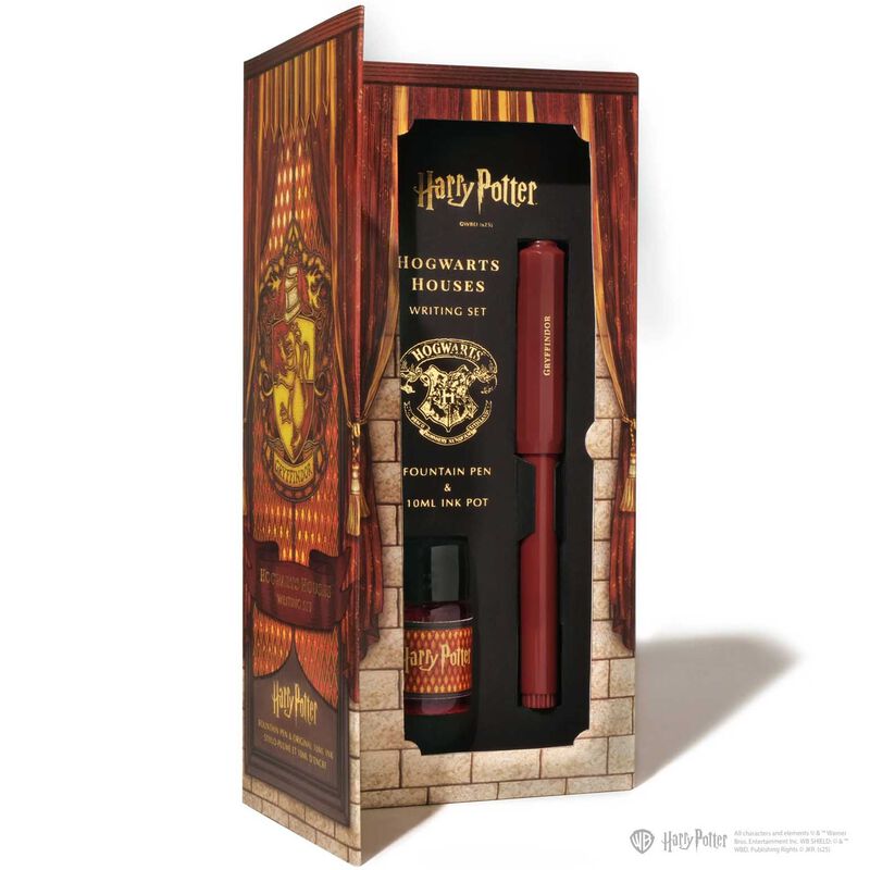 Ferris Wheel Press HP Gryffindor Carousel Fountain Pen & 10ml Ink Set image number 0