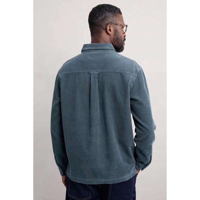 Seasalt Cornwall Men's Arrowhead Shirt Deep Teal image number 1