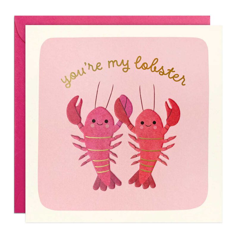 James Ellis Stevens You're My Lobster Valentine's Card image number 0