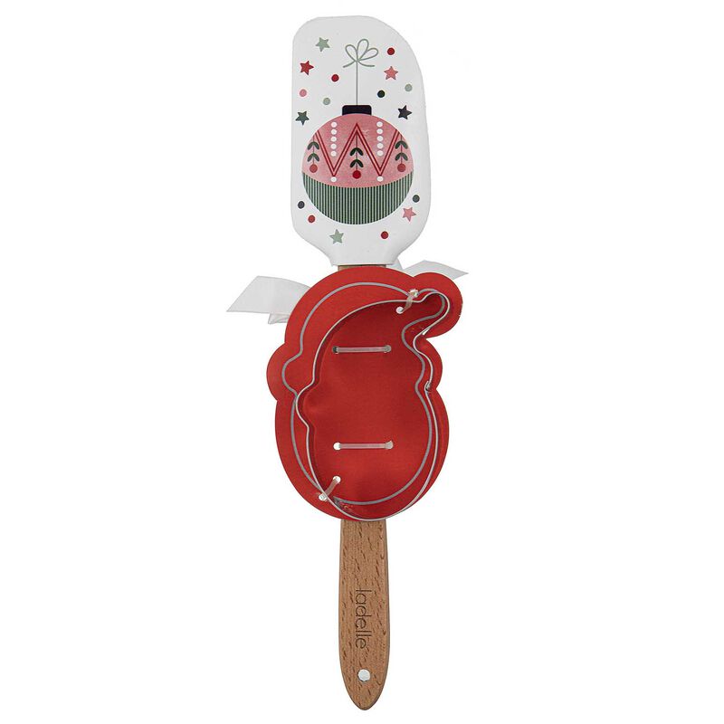 Ladelle Festive Fun Spatula & Cookie Cutter image number 1