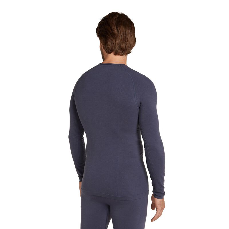 Icebreaker M Merino Blend 260 ZoneKnit Seamless LS Crewe image number 5