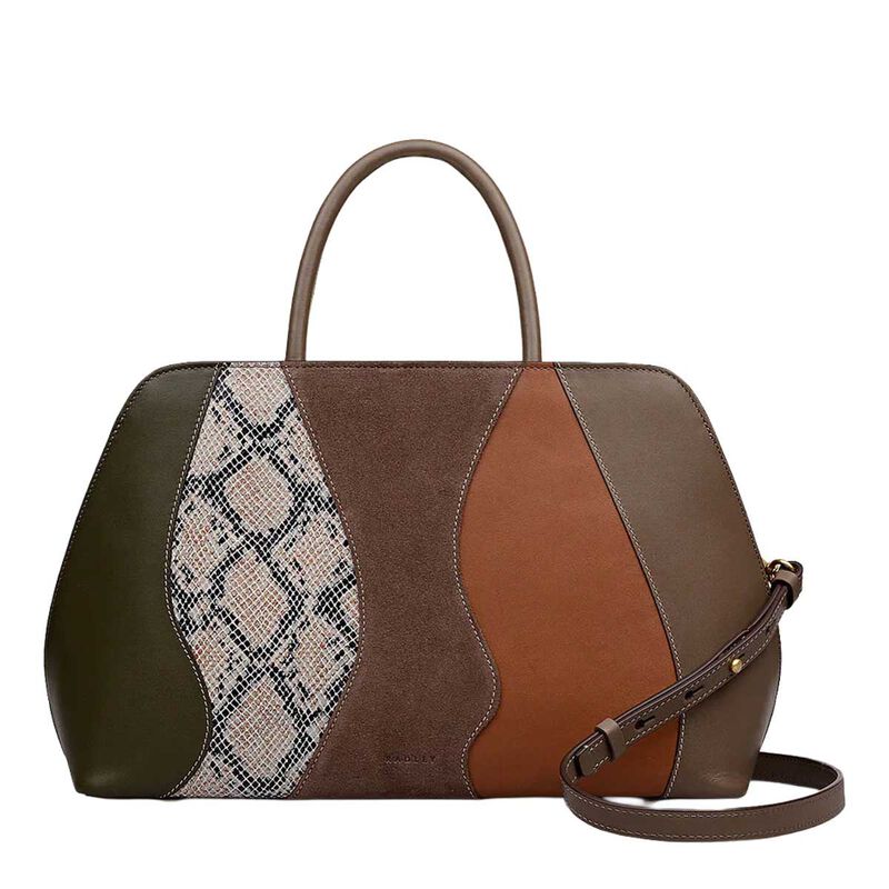 Radley Liverpool Street Patchwork Medium Ziptop Grab Bag image number 0