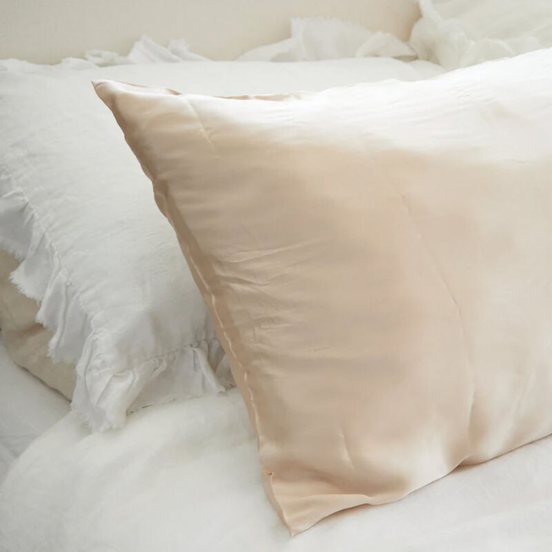 Home Lab 100% Pure Silk Pillowcase image number 3