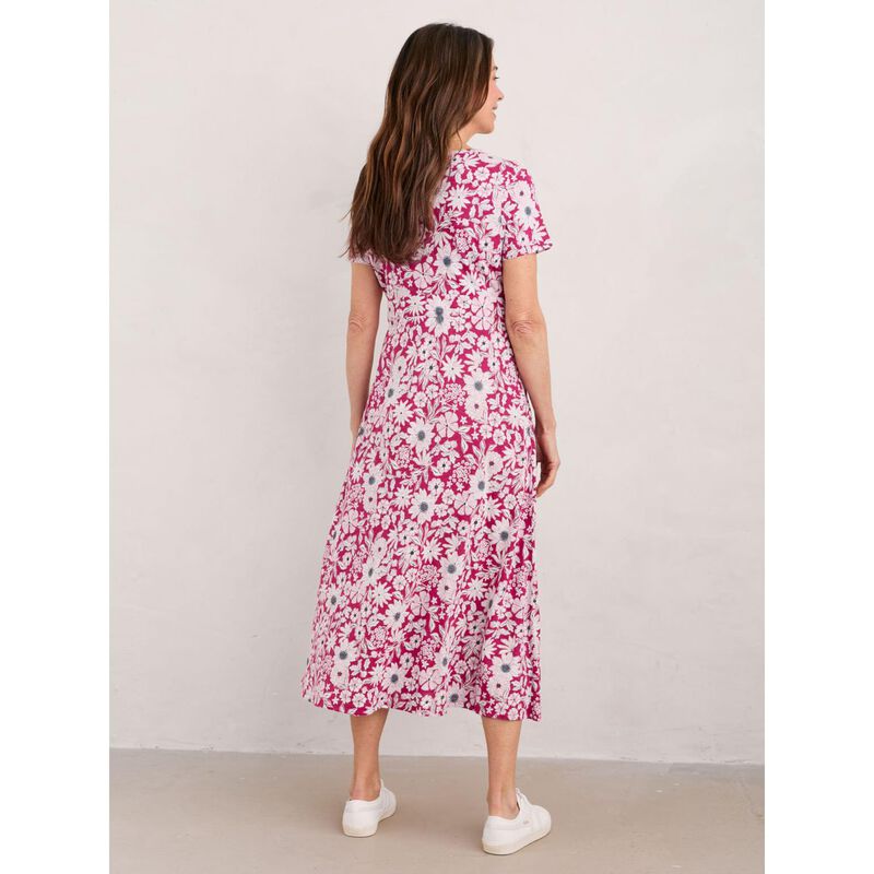 Seasalt Cornwall Chapelle Dress Pattern Flower Charm image number 1