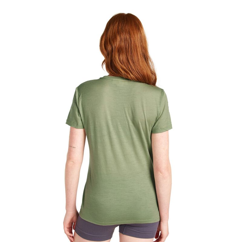 Icebreaker W Merino 150 Tech Lite SS Tee Single Line Camp image number 1