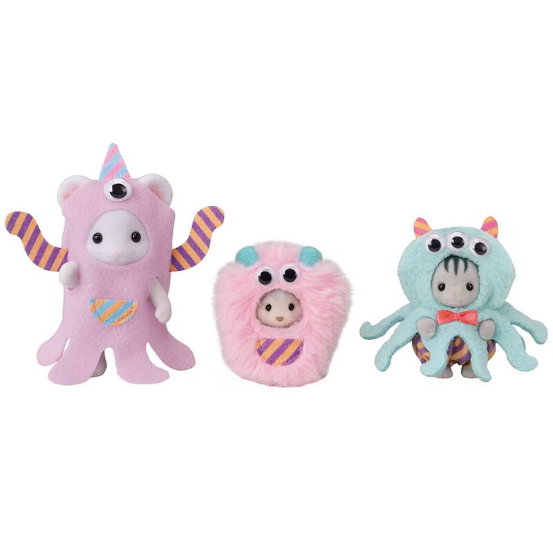 Sylvanian Families Funny Monster Trio image number 1