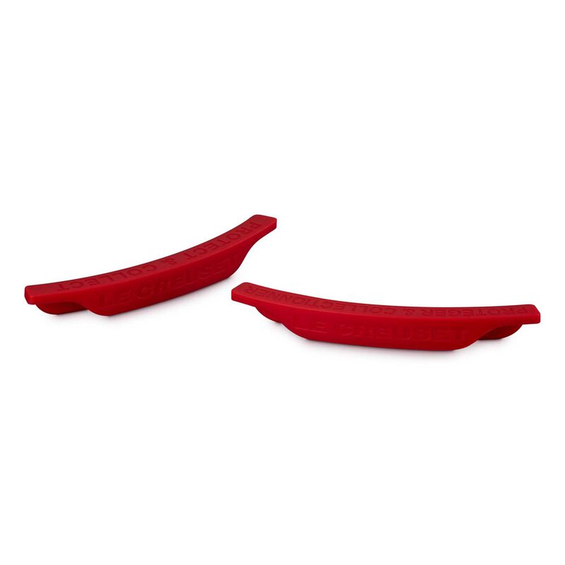 Le Creuset Silicone Lid Protector Set Of 2 - Cerise image number 0