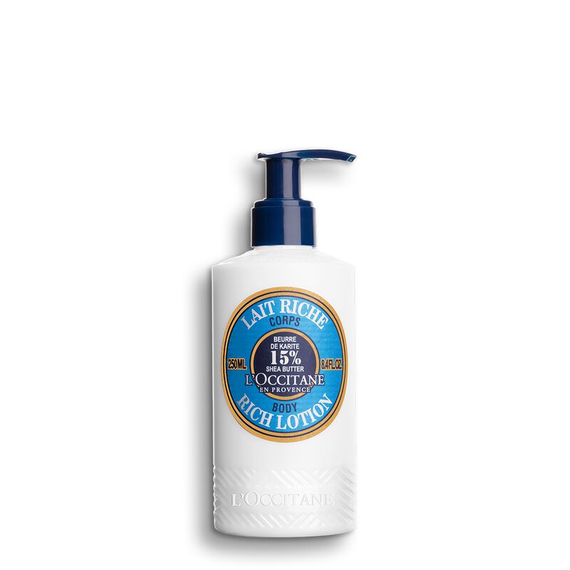 L'Occitane Shea Butter Rich Body Lotion 250ml image number 0