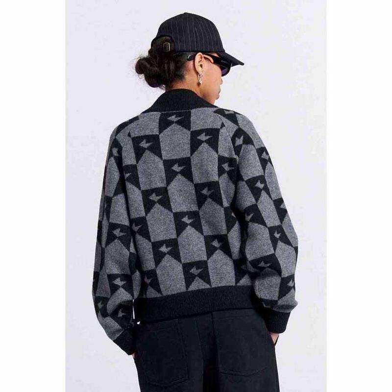 Karen Walker Monogram Knit Bomber image number 1