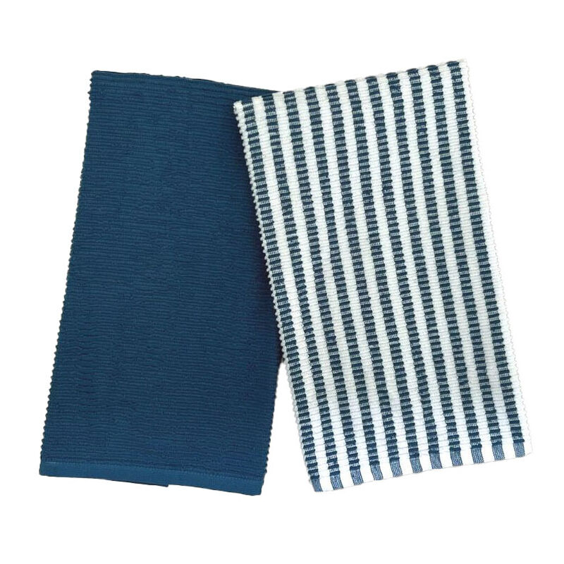 Baksana Ribbed Tea Towel - 2pk image number 1