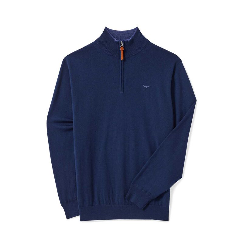 R.M. Williams Ernest Merino 1/4 Zip Knit image number 2