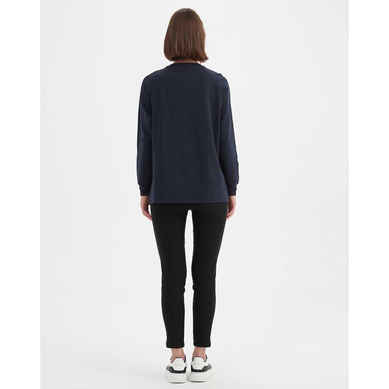TIRELLI Embossed Metallic Weekend Sweatshirt image number 5
